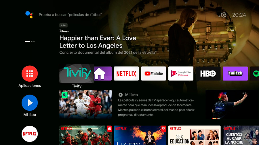 Probamos Tivify en Android TV: una genial forma de ver la TDT
